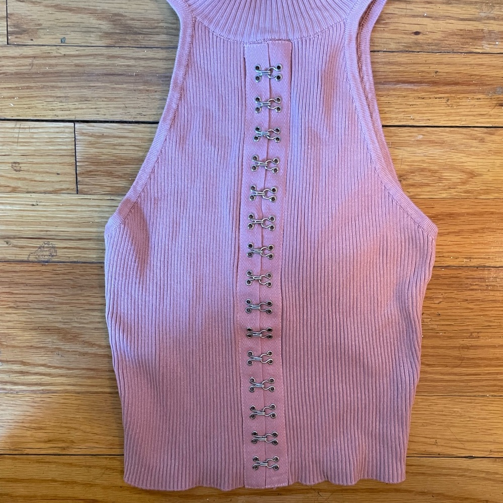 Pink top